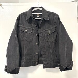 RRL by Ralph Lauren Denim Jacket in Washed Black